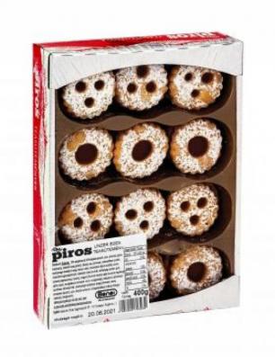 Piros Benei Linzer Édes Teasütemény 400 g | csemegeboltom.hu